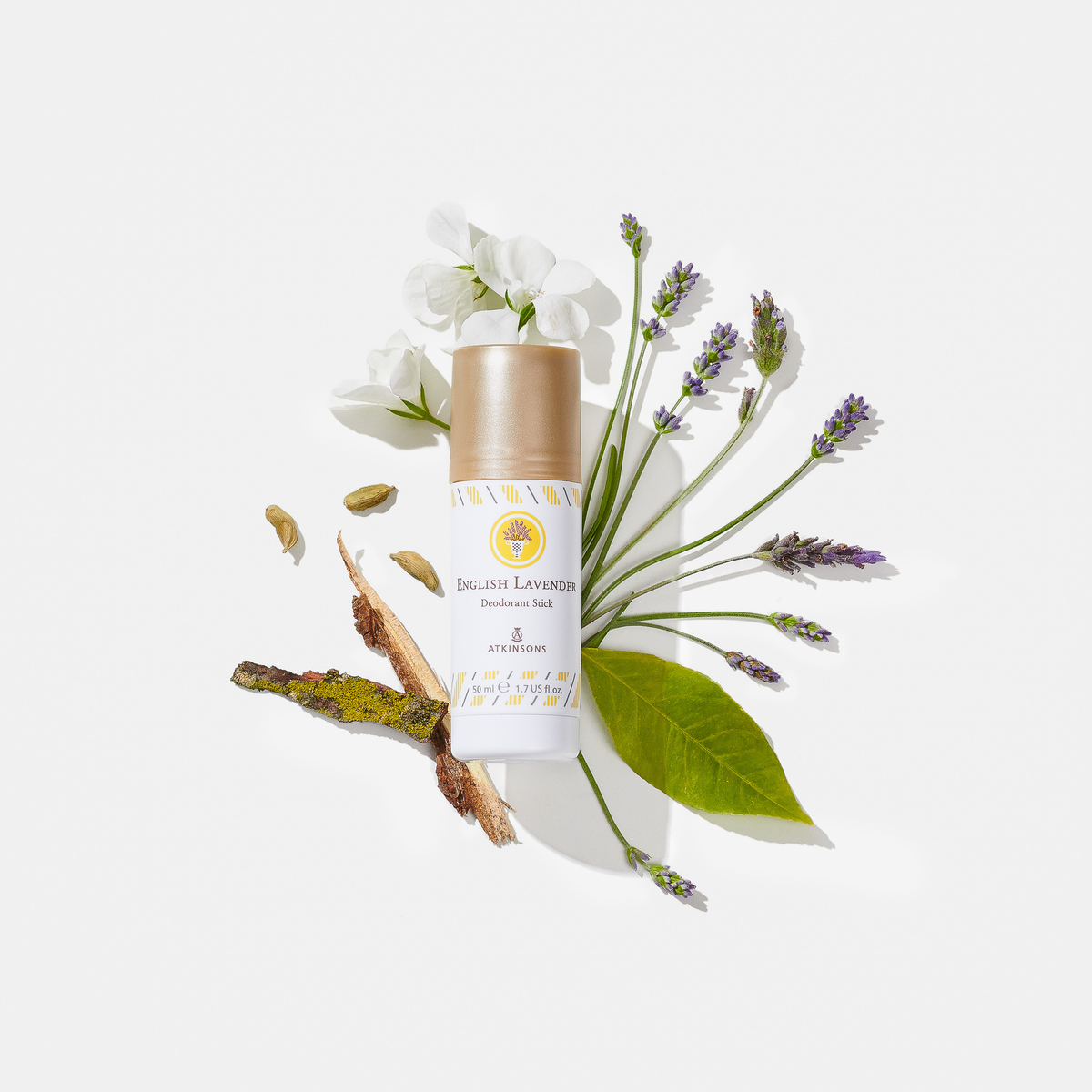 English Lavender Deodorant Stick 50ml Atkinsons EDT