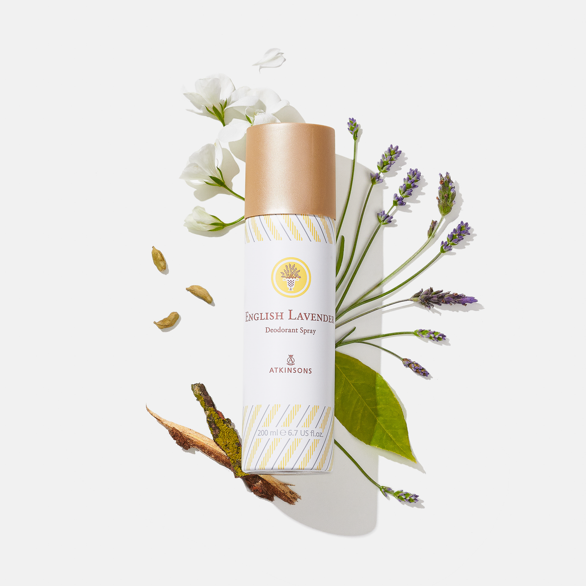 English Lavender Deodorant Spray 200ml Atkinsons EDT